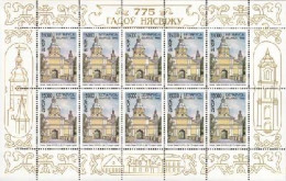 Belarus Belorussia Weissrussland 1998 Europa CEPT Nesvizh Castle Celebration Sheetlet Mint - 1998