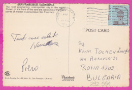 292551 / United States San Francisco Chinatown Bridge PC USED (O) 1979  28c. Remote Outpost New Nation Building Westward - San Francisco