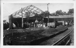 WW2 Photo Mallet Goulpeau Neufchâteau Bombardement De La Gare En 1944 - War 1939-45