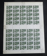 AEF - 1937-42 - N°YT. 41 - Brazza 30c - Feuille Complète - Neuf Luxe ** / MNH / Postfrisch - Neufs