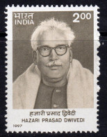 India 1997 90th Birth Anniversary Of H.P. Dwivedi, MNH, SG 1755 (D) - Nuovi