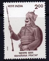 India 1998 400th Death Anniversary Of Maharana Pratap, MNH, SG 1771 (D) - Nuevos