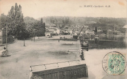 Elbeuf * Vue Sur Les Quais * Grue Bateau - Elbeuf