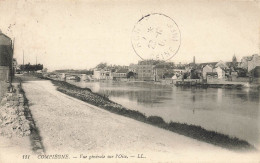 Compiègne * Vue Générale Sur L'oise * Route - Compiegne