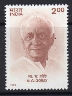 India 1998 Narayan Ganesh Goray Commemoration, MNH, SG 1787 (D) - Ungebraucht