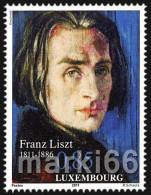 Luxembourg - 2011 - 200 Years From Birth Of Franz Liszt - Mint Stamp - Nuevos