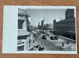 JUDAICA JEWISH REAL PHOTO POSTCARD POSTKARTE BY PALPHOT NO. 282 HAIFA - KINGWAY. PALESTINE, ISRAEL 1930’S - Palestine