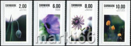 Denmark - 2011 - Summer Flowers - Mint Self-adhesive Stamp Set - Ongebruikt