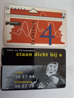 NETHERLANDS / L & G  ADVERTISING CARD/ HFL 1,00 / STAAN DICHT BIJ U    /  RCZ 788 /MINT /   ** 14146** - Privat