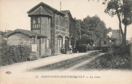 Sousy Sous Montmorency * Vue Sur La Gare * Train Locomotive * Ligne Chemin De Fer - Soisy-sous-Montmorency