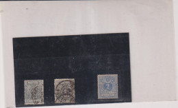 BELGIQUE-LOT TP N°23X 2-OB- N°27 X-B-1866 - 1866-1867 Petit Lion