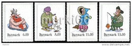 Denmark - 2011 - Christmas, Winter Tales, Part II - Mint Stamp Set - Unused Stamps