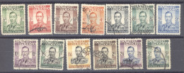 Rhodésie  -  Sud  :  Yv  40-52  (o) - Southern Rhodesia (...-1964)