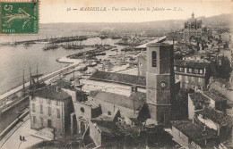 Marseille * Vue Générale Vers La Joliette * Le Port - Joliette, Port Area