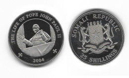 SOMALIE . JEAN-PAUL II .  25 SHILLING . 2004 . - Somalië