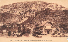FRANCE - LOURDES - Chemin De Fer Funiculaire Du Pic Du Jèr - L - Carte Postale Ancienne - Lourdes