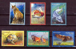 2009 -  Faune Mi No 6379/6384 - Used Stamps