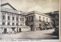 TORRE ANNUNZIATA…….Largo Nicotera, Teatro Moderno…........ed.Sorrento - Torre Annunziata