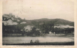 FRANCE - PARIS - Le PETIT ANDELYS (Eure) - Bords De La Seine Et Ruines Du Chateau Gaillard - Carte Postale Ancienne - Die Seine Und Ihre Ufer