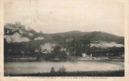 FRANCE - PARIS - Le PETIT ANDELYS (Eure) - Bords De La Seine Et Ruines Du Chateau Gaillard - Carte Postale Ancienne - La Seine Et Ses Bords