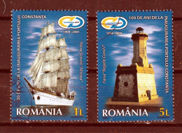 2009 - Inauguration Du Port De Constanta Mi No 6404/6405 - Used Stamps