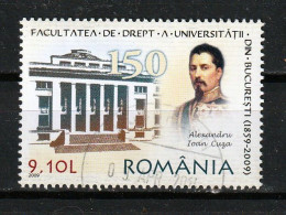 2009 -  Faculté De Droit De Bucarest Mi No 6402 - Used Stamps