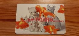 Phonecard Netherlands - Telebrief 27, Cat, Fish, - Privé