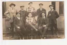 CARTE PHOTO - CLASSE 1919 - A Identifier