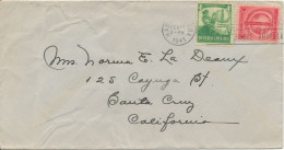 Cuba Cover Sent To USA Habana 17-2-1941 (the Cover Is Folded) - Covers & Documents