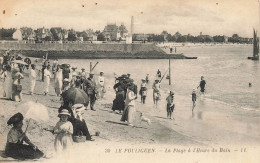 Le Pouliguen * La Plage à L'heure Du Bain * Baigneurs - Le Pouliguen