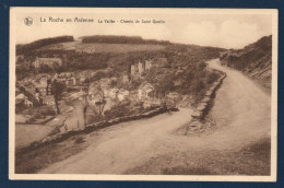 La Roche-en-Ardenne. La Vallée. Le Chemin De St. Quoilin. Les Ruines Du Château Du XIè S. - La-Roche-en-Ardenne