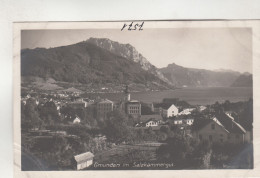 D1678) GMUNDEN Im Salzkammergut - Alte FOTO AK Mit Häusern Im Vordergrund Monopol 7571 - Gmunden