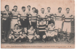 CPA De L'équipe 1ère De Rugby Du STADE NANTAIS.U.C En 1913. - Nantes