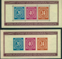 11946, Altershilfe - Blockpaar Postfrisch (Block 12 A/B) - Sonstige & Ohne Zuordnung