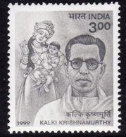 India 1999 Birth Centenary Of Kalki Krishnamurthy, MNH, SG 1861 (D) - Nuevos