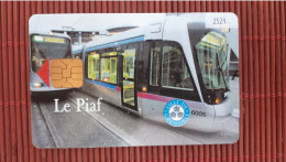 Piaf Grenoble  04/06 Tirage 2500 EX 2 Scans Used Rare - Cartes De Stationnement, PIAF