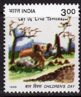 India 1999 Childrens Day, MNH, SG 1883 (D) - Ongebruikt