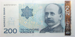 Norvège - 200 Kroner - 2013 - PICK 50f - NEUF - Norvège