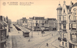 BELGIQUE - Ostende - Avenue De La Reine - Carte Postale Ancienne - Oostende