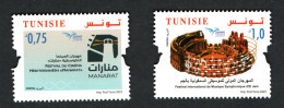 2023- Tunisie - Euromed Postal : Festivals De La Méditerranée - Phares - Amphithéâtre D'El Jem- Emission Compl.2v.MNH** - Musique