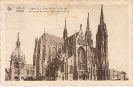 BELGIQUE - Ostende - L'église SS Pierre Et Paul Vue De Côté - Carte Postale Ancienne - Oostende