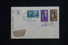 ISRAËL - Enveloppe FDC En 1956 - L 144910 - FDC