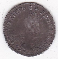 4 Sols Aux 2 L 1694 M TOULOUSE , LOUIS XIV, En Argent - 1643-1715 Luigi XIV El Re Sole