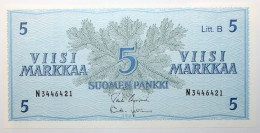 Finlande - 5 Markkaa - 1963 - PICK 106Аa.160 - SPL - Finlande