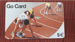 Sport Prepaidcard Go Card   Belgium Used  Rare - Cartes GSM, Recharges & Prépayées