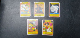 6 Minicards Painter Chimney Sweep Baker Tailor Ghost Vignette Carta Card Cards Minicard Walt Disney - Disney