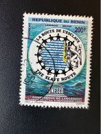 Benin 1994 Mi. 619 200F Oblitéré UNESCO Route De L'Esclave Slave Route Conférence Lancement Ouidah 1er Au 8 Septembre - UNESCO