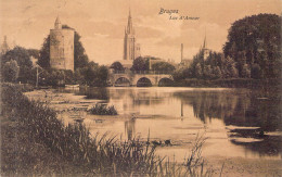 BELGIQUE - BRUGES - Lac D'Amour - Carte Postale Ancienne - Brugge