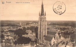 BELGIQUE - BRUGES - Eglise ND Et Panorama - Carte Postale Ancienne - Brugge