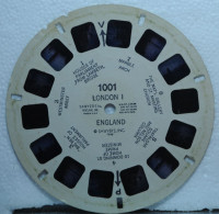 VIEW MASTER  ;  1001  LONDON    ENGLAND  :  1 DISQUES - Stereoscoopen